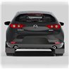 RallyArmor | Black UR Mud Flap Red Logo - Mazda3 Hatch 2019-2024