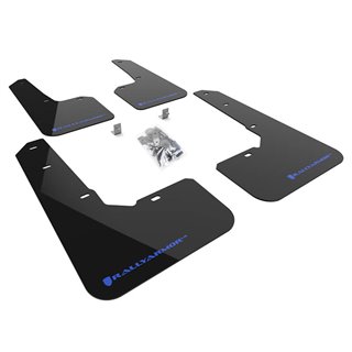 RallyArmor | Black UR Mud Flap Blue Logo - Outback Wilderness 2022-2024