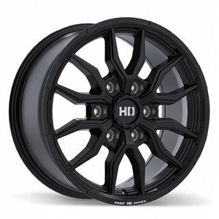 Fast HD | Grit 17x8.0 ET45 - Satin Black with Milling