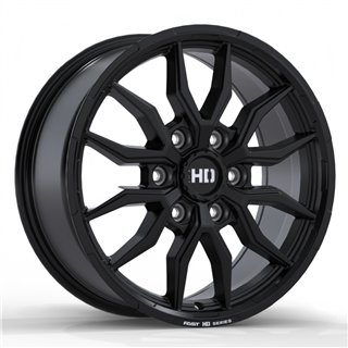 Fast HD | Grit 18x8.0 ET55 - Satin Black with Milling