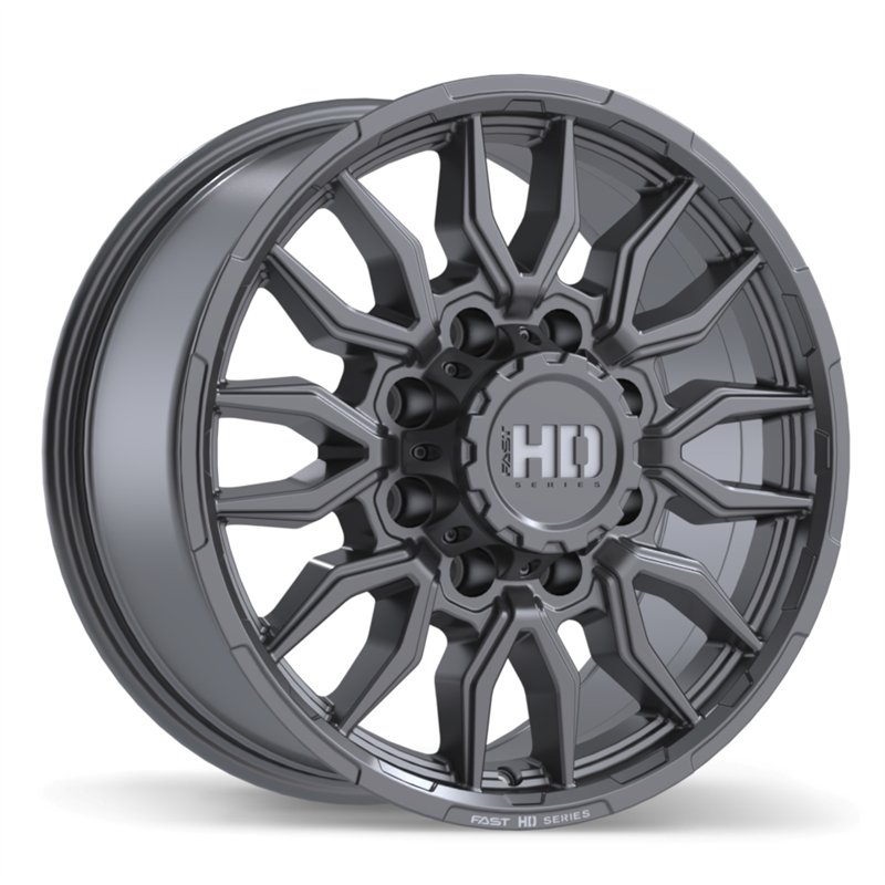 Fast HD | Grit 18x8.5 ET33 - Satin Gunmetal with Milling