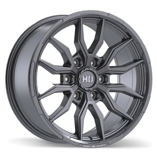 Fast HD | Grit 18x8.5 ET20 - Satin Gunmetal with Milling