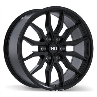Fast HD | Grit 20x9.0 ET20 - Satin Black with Milling