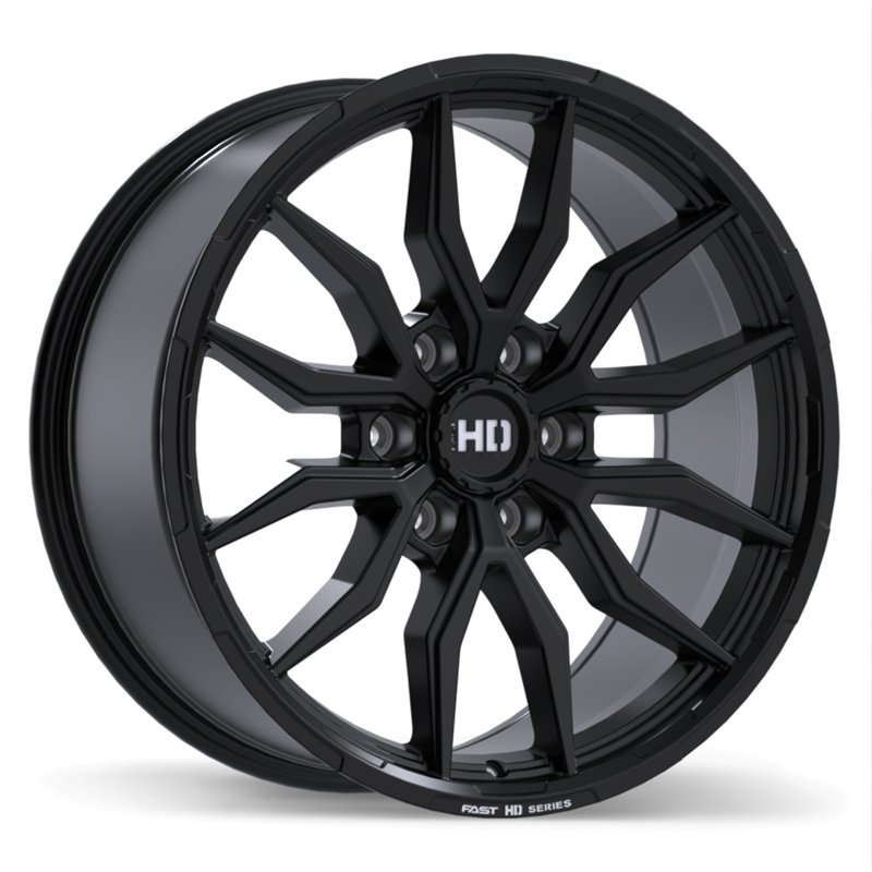 Fast HD | Grit 20x9.0 ET20 - Satin Black with Milling