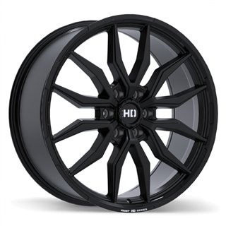 Fast HD | Grit 22x9.5 ET44 - Satin Black with Milling