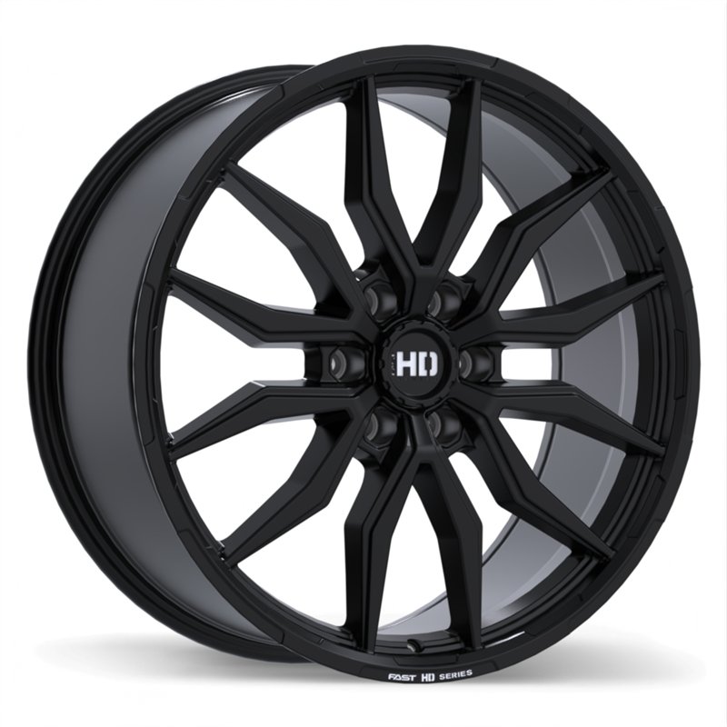 Fast HD | Grit 22x9.5 ET44 - Satin Black with Milling