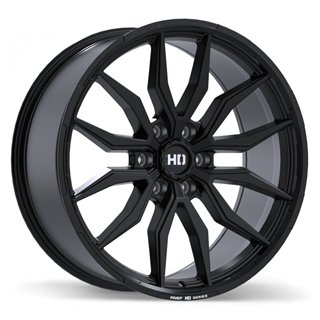 Fast HD | Grit 22x9.5 ET20 - Satin Black with Milling