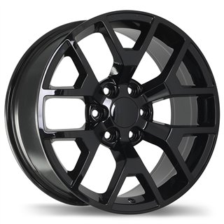 Replika | R162B 22x9.0 ET27 - Gloss Black