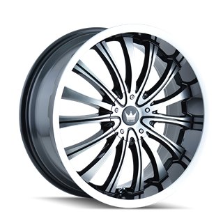 MAZZI | HYPE 18x7.5 ET40 - Gloss Black Machined