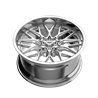 RIDLER | 681 22x10.5 ET10 - Brushed With Polished Lip