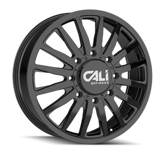 CALI Off-Road | SUMMIT DUALLY 20x8.25 ET115 - Gloss Black