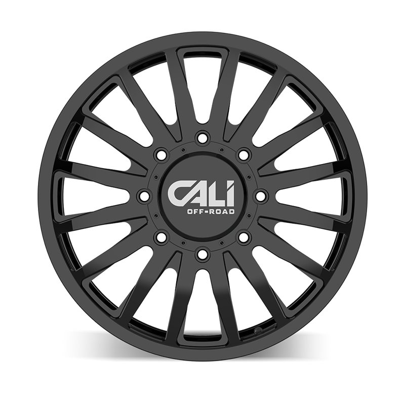 CALI Off-Road | SUMMIT DUALLY 20x8.25 ET115 - Gloss Black