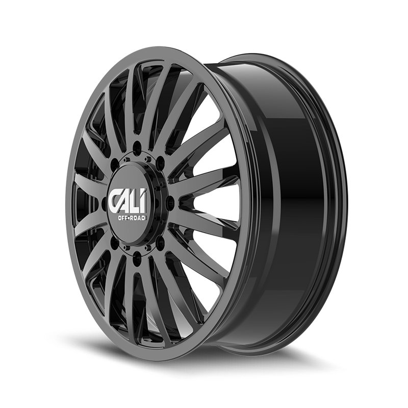 CALI Off-Road | SUMMIT DUALLY 20x8.25 ET115 - Gloss Black