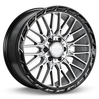 RTX | Vice 20x9.0 ET18 - Gloss Gunmetal Black Lip