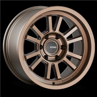 Konig | HT1 17x8.5 ET-6 - Satin Bronze