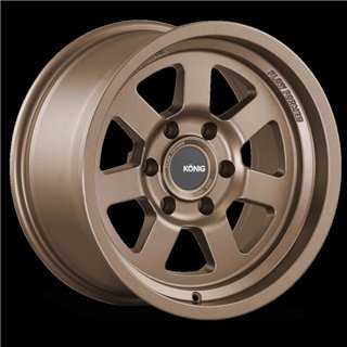 Konig | HT2 17x8.5 ET-6 - Satin Bronze
