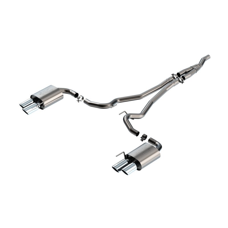 Borla | CrateMuffler - ATAK - Mustang EcoBoost / EcoBoost Premium 2.3T 2024-2025