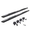 Go Rhino | V-Series V3 Aluminum Side Steps and Mounting Brackets Kit - Textured Black - F-150 / F-250 / F-350 2015-2025