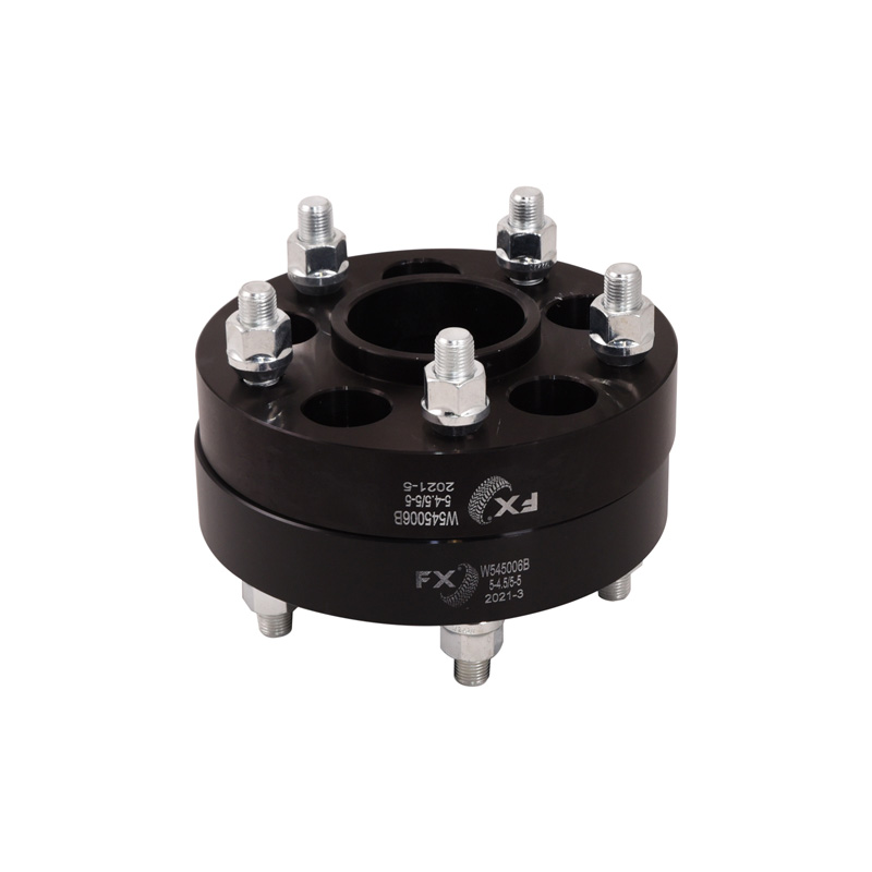 TrailFX | 5X114.3 - 5X127 WHEEL ADAPTER BLK - Cherokee / Grand Cherokee / Liberty / Wrangler 1984-2012