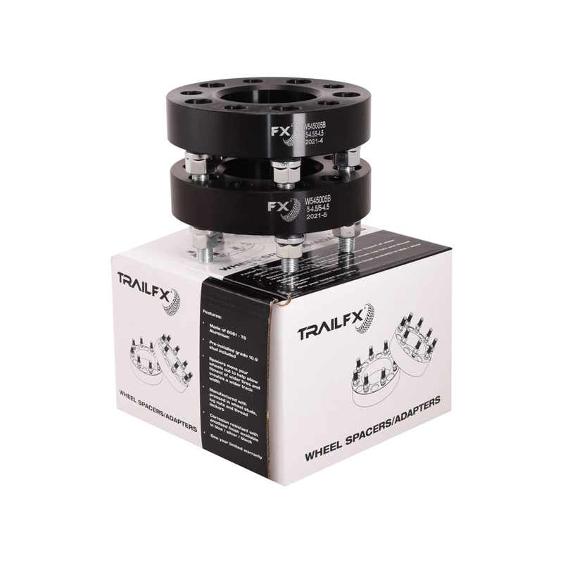 TrailFX | 5X114.3 - 5X114.3 WHEEL SPACER BLK - Cherokee / Liberty / Wrangler 1984-2012
