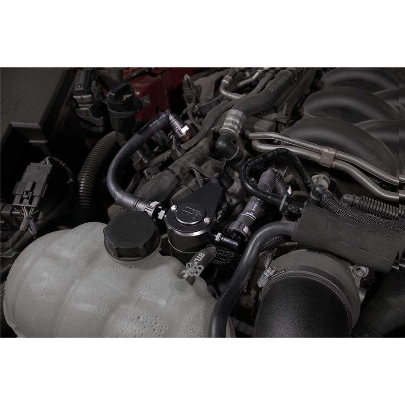 K&N | 81-0802 Catch Can Oil Separator Ford Mustang 5.0L - Mustang 5.0L 2018-2023