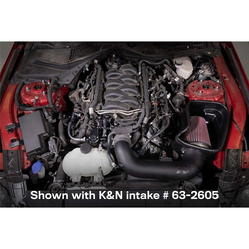 K&N | 81-0802 Catch Can Oil Separator Ford Mustang 5.0L - Mustang 5.0L 2018-2023