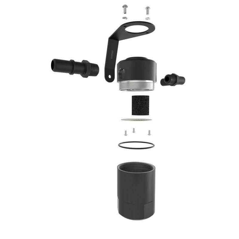 K&N | 81-0802 Catch Can Oil Separator Ford Mustang 5.0L - Mustang 5.0L 2018-2023
