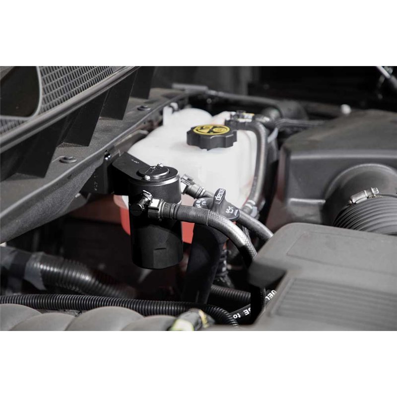K&N | 81-0804 Catch Can Oil Separator, Chev Silverado 1500, 5.3/6.2L - Cadillac / Chevrolet / GMC 6.2L / 5.3L 2019-2024