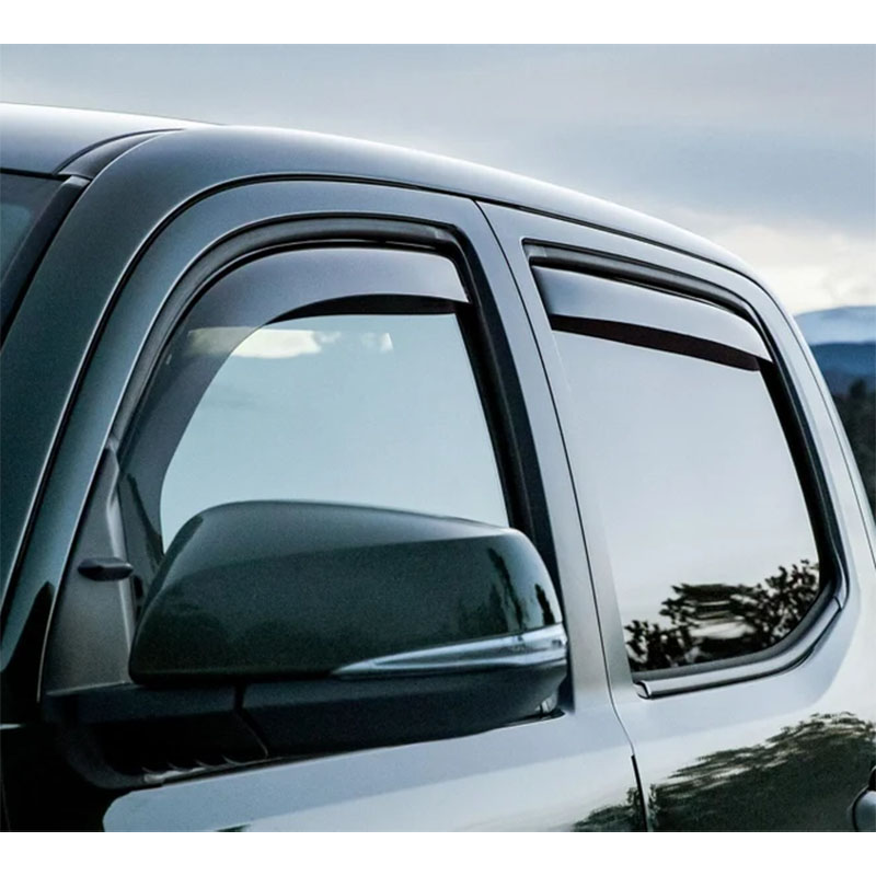 Weathertech | SideWindowDeflectors Frt DarkTint F250/F350/F450/F550 99-16