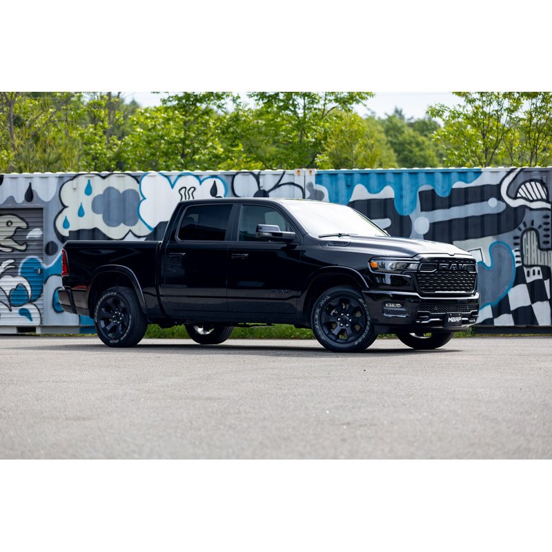 MBRP | 3in. Cat-Back. 2.5in. Dual Split Rear Exit. BLK - Ram 1500 3.0T 2025
