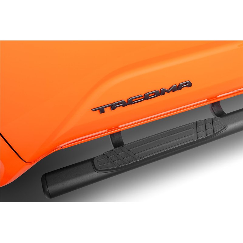 Go Rhino | 4in 1000 Series Side Steps with Mounting Bracket Kit - Double Cab Only - Tacoma 2.4T 2024-2025