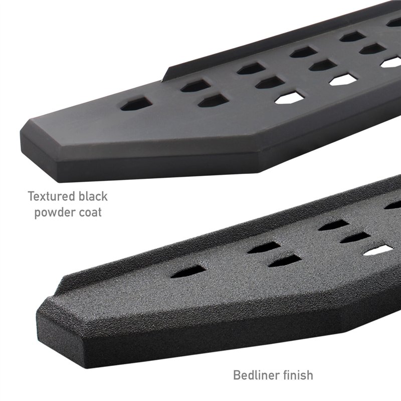 Go Rhino | RB20 Slim Line Running Boards w Brackets Kit - Double Cab Only - Tundra 2007-2021