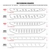 Go Rhino | RB20 Slim Line Running Boards with Brackets Kit - Crew Max Only - Tundra 2007-2021
