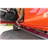 Go Rhino | RB20 Slim Line Running Boards with Mounting Bracket Kit - Double Cab Only - Tacoma 2.4T 2024-2025