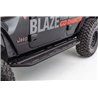 Go Rhino | Dominator Xtreme D6 Side Steps with Rocker Panel Mounting Brackets Kit - Wrangler (JL) 2018-2025