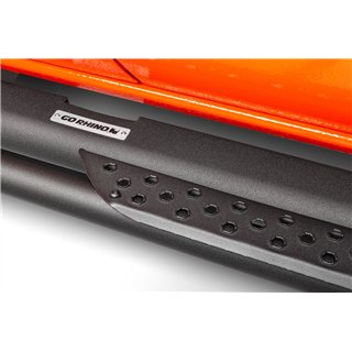Go Rhino | Dominator Xtreme DT Side Steps with Rocker Panel Mounting Bracket Kit-Double Cab - Tacoma 2.4T 2024-2025