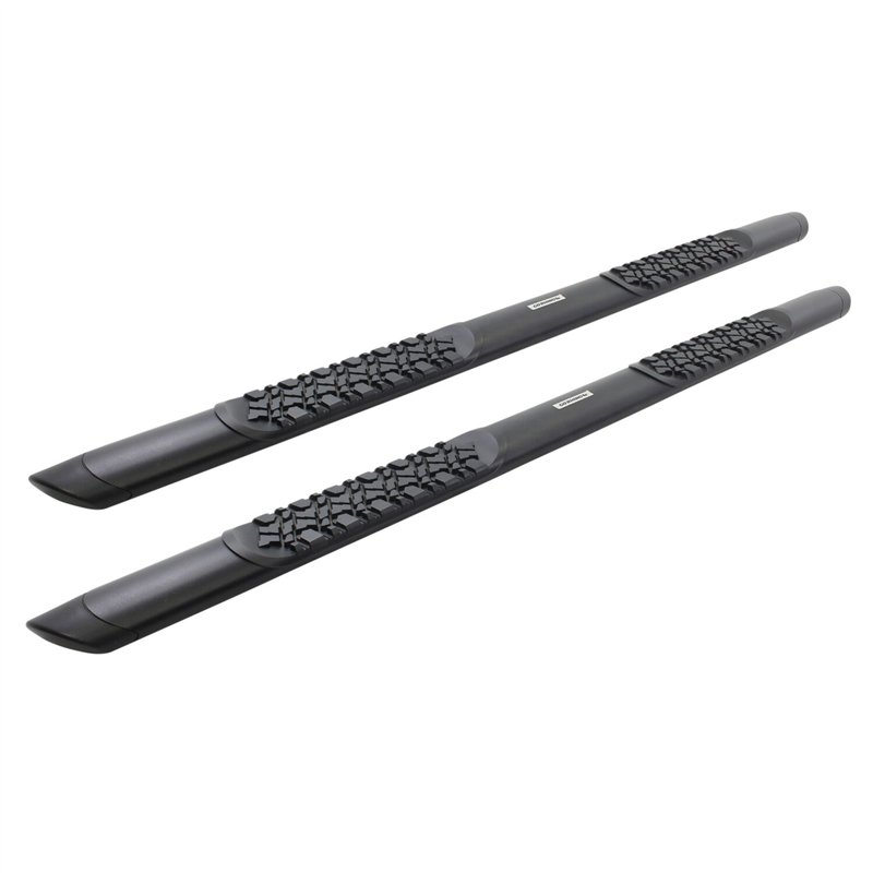 Go Rhino | V-Series V3 Aluminum Side Steps w Mounting Brackets Kit - TextBlack - Double Cab - Tundra 2007-2021