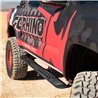Go Rhino | V-Series V3 Aluminum Side Steps w Mounting Brackets Kit - TextBlack - Double Cab - Tundra 2007-2021