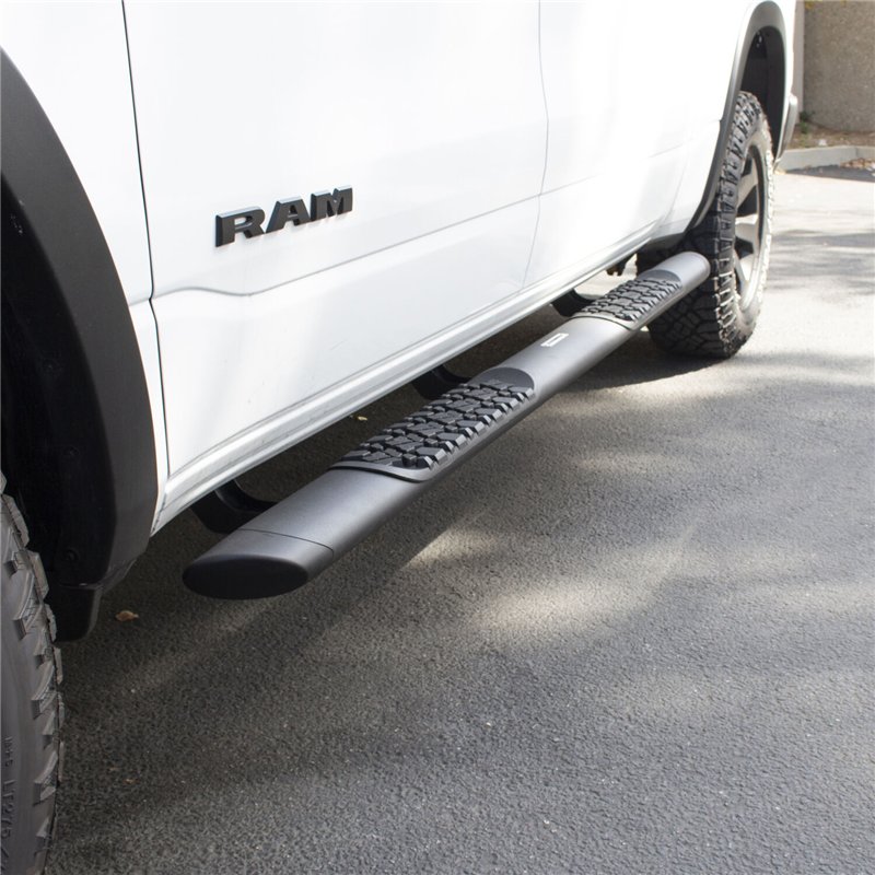 Go Rhino | V-Series V3 Aluminum Side Steps with Mounting Brackets Kit - TextBlack -Crew Max - Tundra 2007-2021