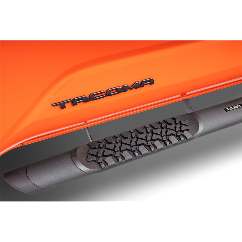 Go Rhino | V-Series V3 Aluminum Side Steps and Mounting Brackets Kit - Double Cab Only - Tacoma 2.4T 2024-2025