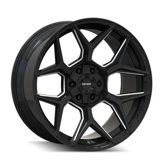 Mayhem | VANQUISH 22x10.0 ET-19 - Gloss Black Milled