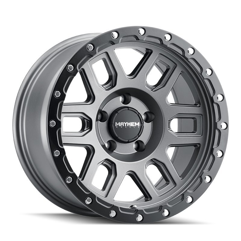 Mayhem | DELTA 20x9.0 ET-12 - Matte Gunmetal