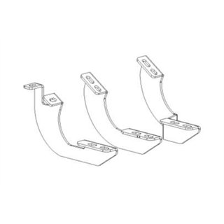Go Rhino | V-Series V3,RB Side Steps and RB Slim Side Steps-MOUNTING BRACKETS - Tacoma 2.4T 2024-2025