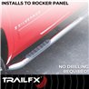 TrailFX | 3 Inch Round Bent Pol Stainless Steel Without End Caps Frame Body Mount Bolts - Colorado / Canyon 2004-2012