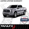 TrailFX | 5 Inch Oval Straight Pol Stainless Steel Rocker Panel Mount - F-250 / F-350 2000-2016