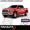 TrailFX | With Step Pads 6 In Oval Straight Pol Stainless Steel With Welded End Caps Rocke - Ram 1500 2019-2025