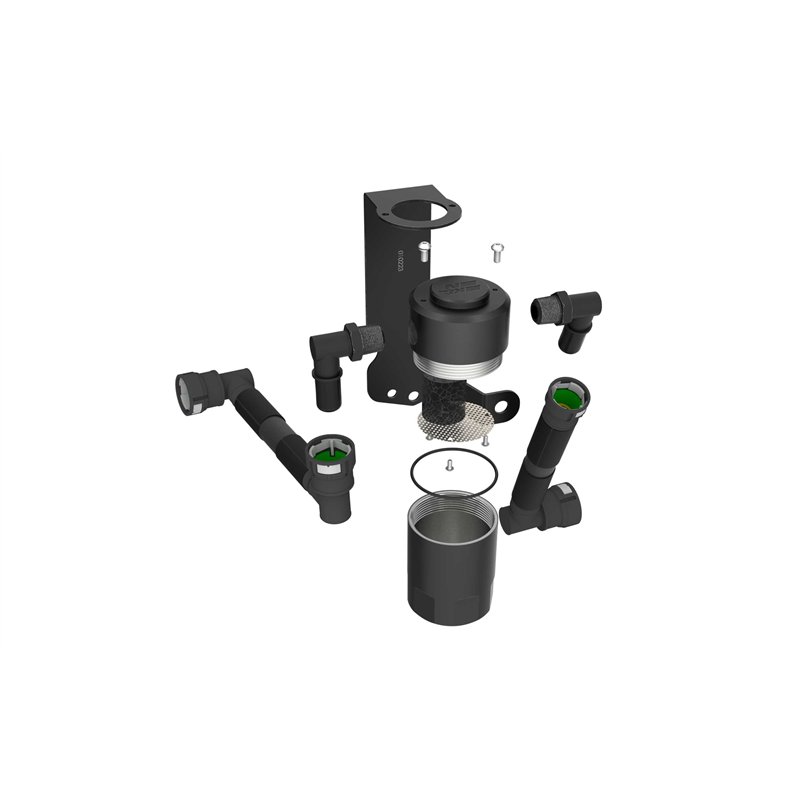K&N | Oil Catch Can - Challenger / Charger / Durango / Grand Cherokee 6.2L 2015-2024