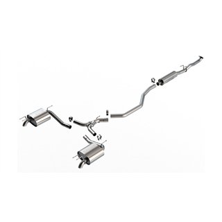 Borla | Cat-Back Exhaust System - S-Type - Accord EX / LX 1.5T 2023-2024