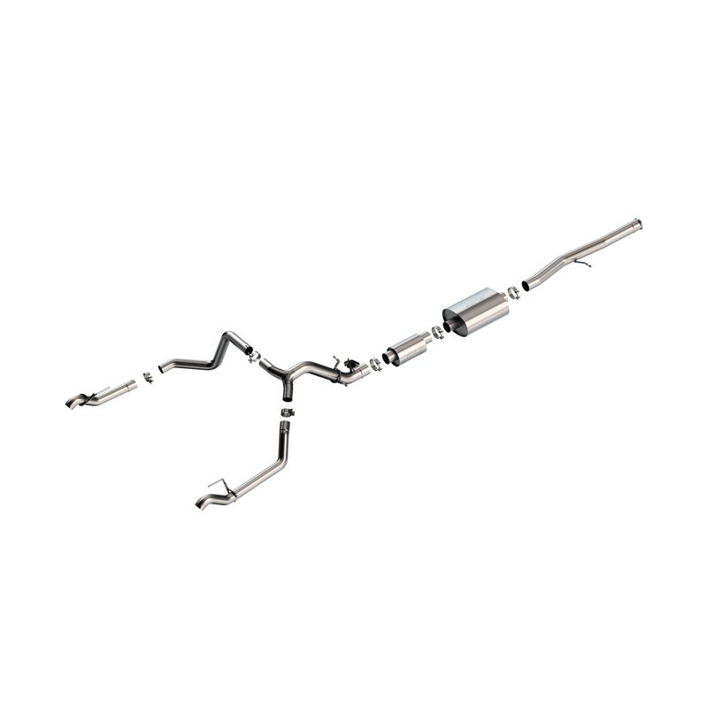 Borla | Cat-Back Exhaust System - S-Type - Silverado / Sierra 1500 6.2L 2025