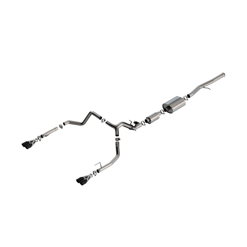 Borla | Cat-Back Exhaust System - S-Type - Silverado / Sierra 1500 6.2L 2025